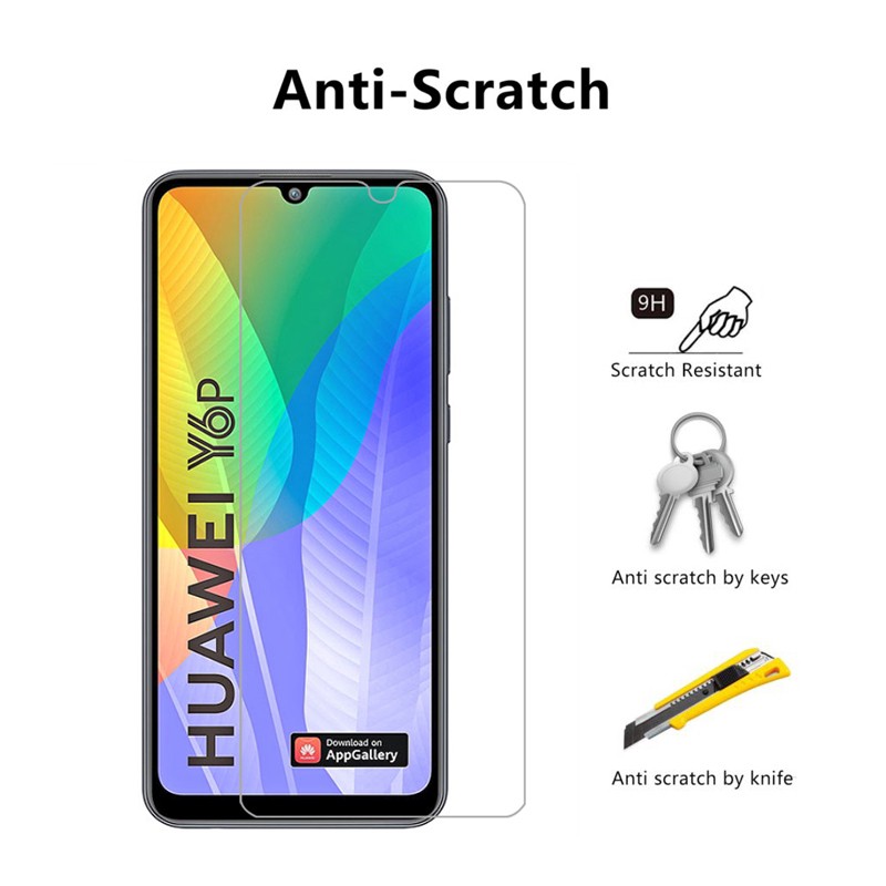 Kính Cường Lực Trong Suốt- 2.5D Huawei Nova 2i- Nova 3i- Y6p(2020)- Y7 Pro(2019)- Y9 Prime(2019)-Y9s (2019).