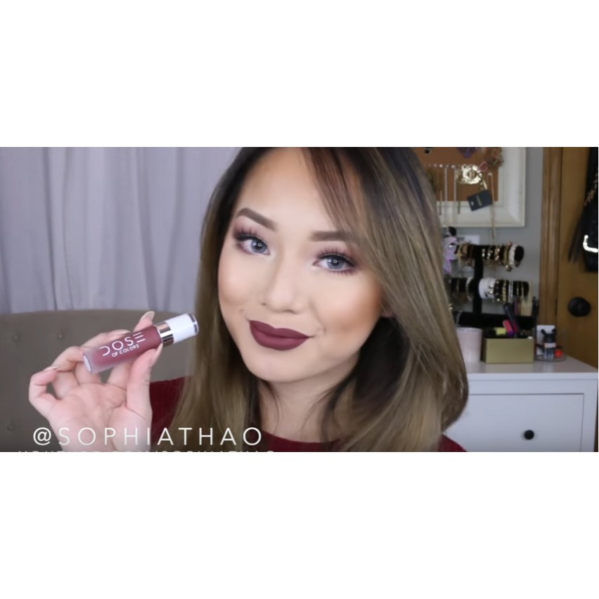 SON DOSE OF COLORS MATTE LIQUID LIPSTICK