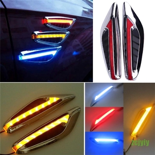 Fender cặp 2 đèn led tín hiệu gắn lái xe hơi màu vàng / đỏ