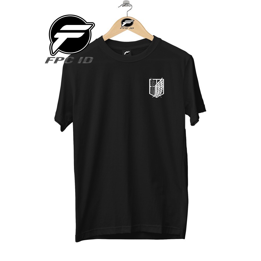 HOT🔥 Áo Phông Anime Logo Attack On Titan mẫu mới cực chât | AOT STORE