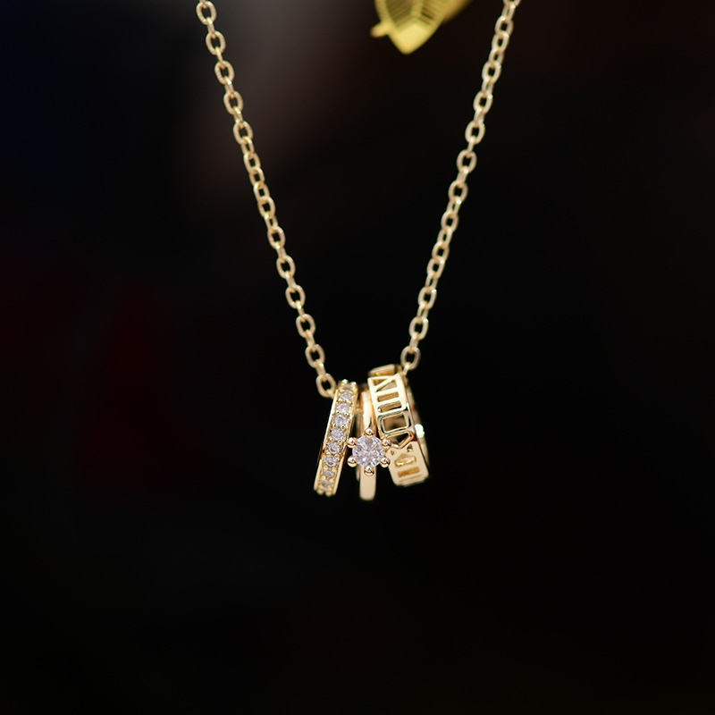 V.I.T House | Dây chuyền S925 đá vàng