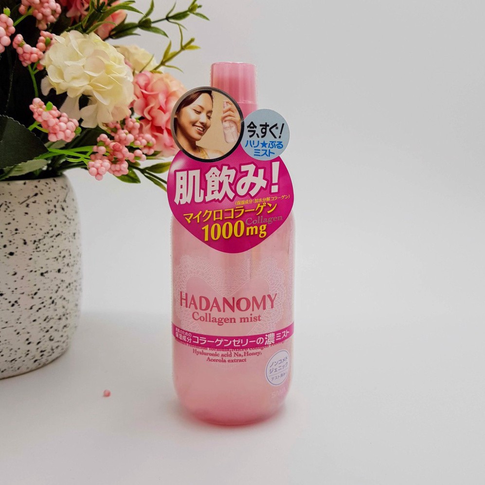 Xịt khoáng Hadanomy Collagen Mist 250ml Nhật Bản