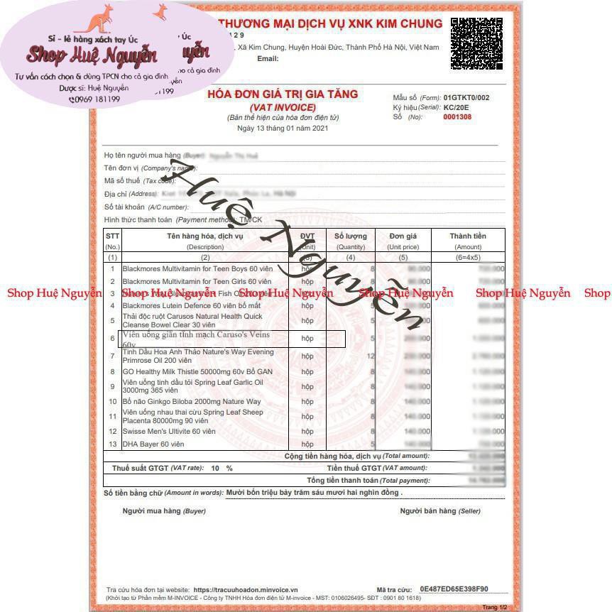 Kem bôi giãn tĩnh mạch Veins clear chuẩn chemist  BILL TYP 75G