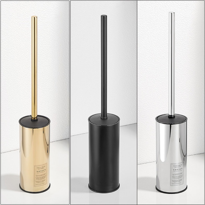 Bộ Cọ Chà Toilet Bằng Thép Không Gỉ Kèm Đế Tháo Rời