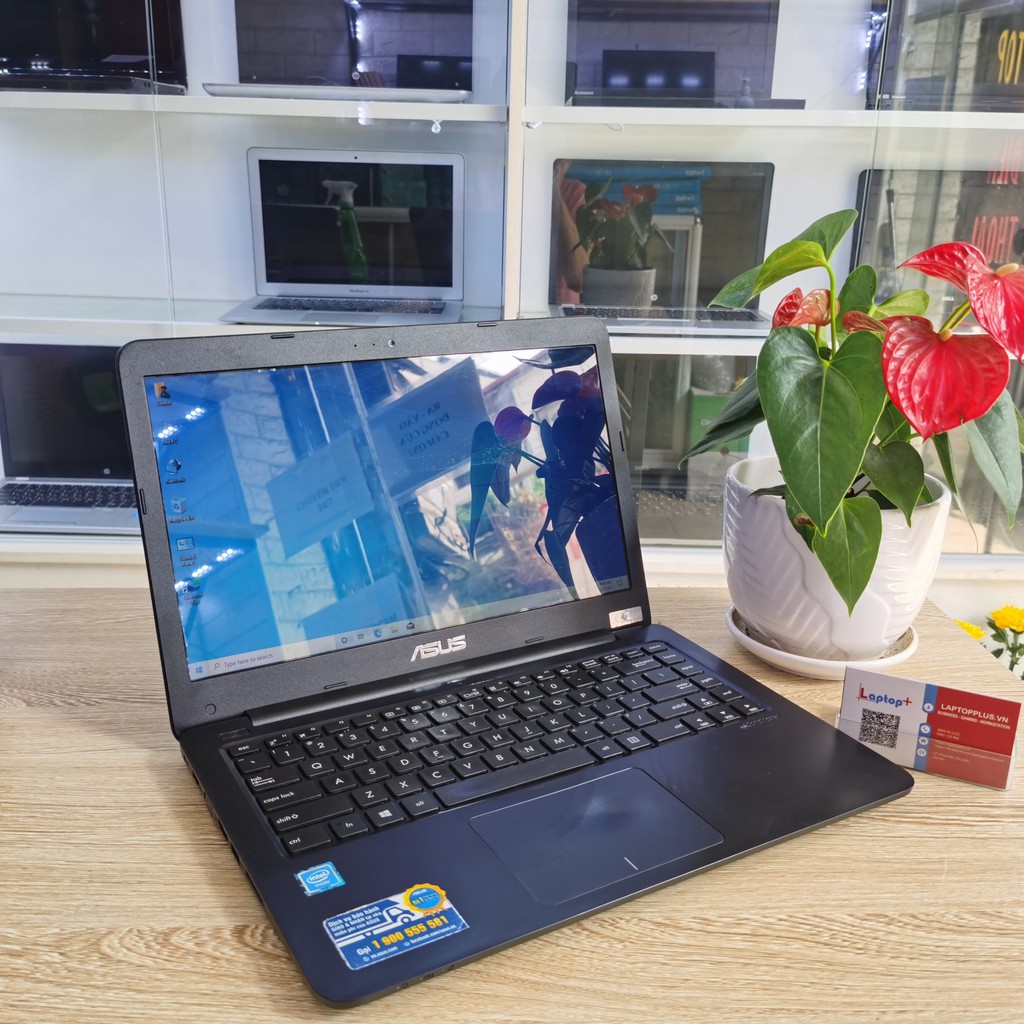 Laptop Xách Tay cũ cho dân văn phòng , nhu cầu giải trí, cho sinh viên Asus E402S chip celeron N3050 ram4, ssd120 màn 14