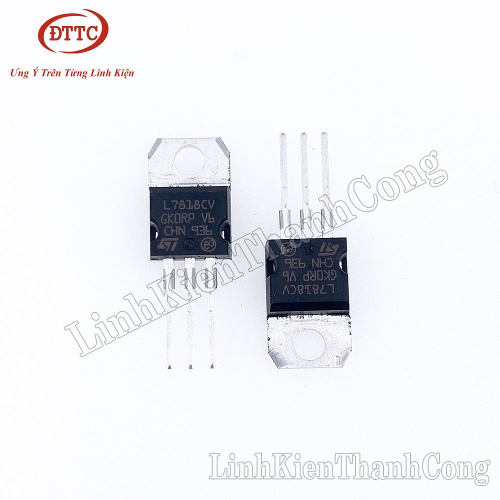 IC L7818CV 7818 1.5A 15V TO220 Chính Hãng ST