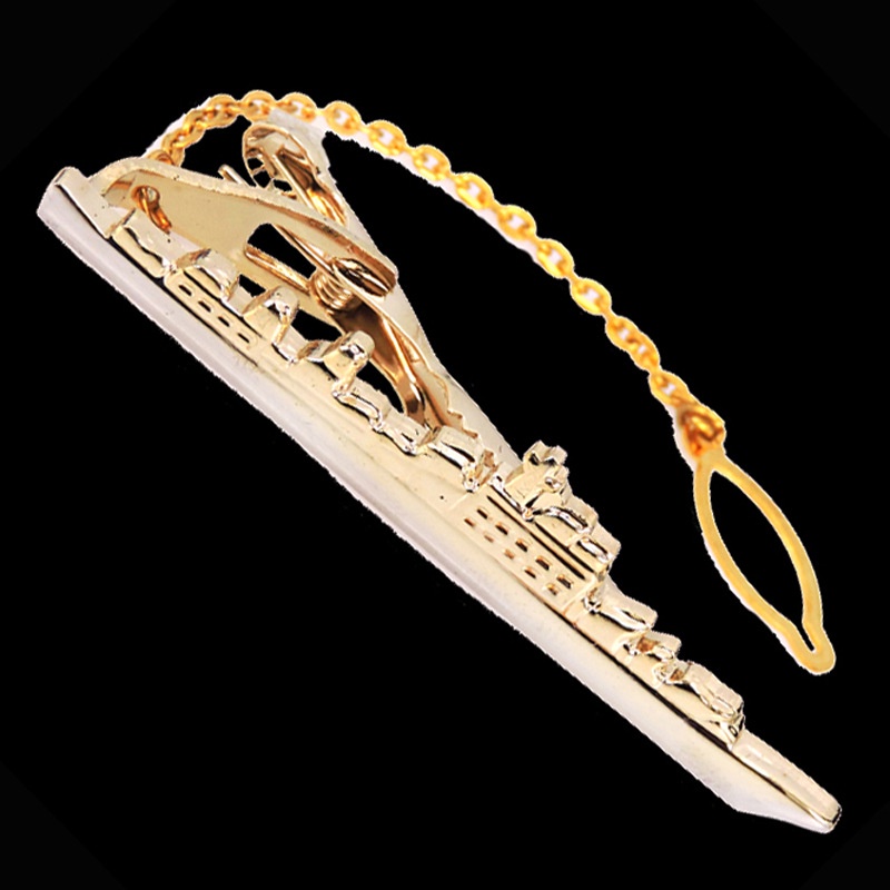 Kẹp Cà Vạt Đính Pha Lê Sang Trọng Cho Nam