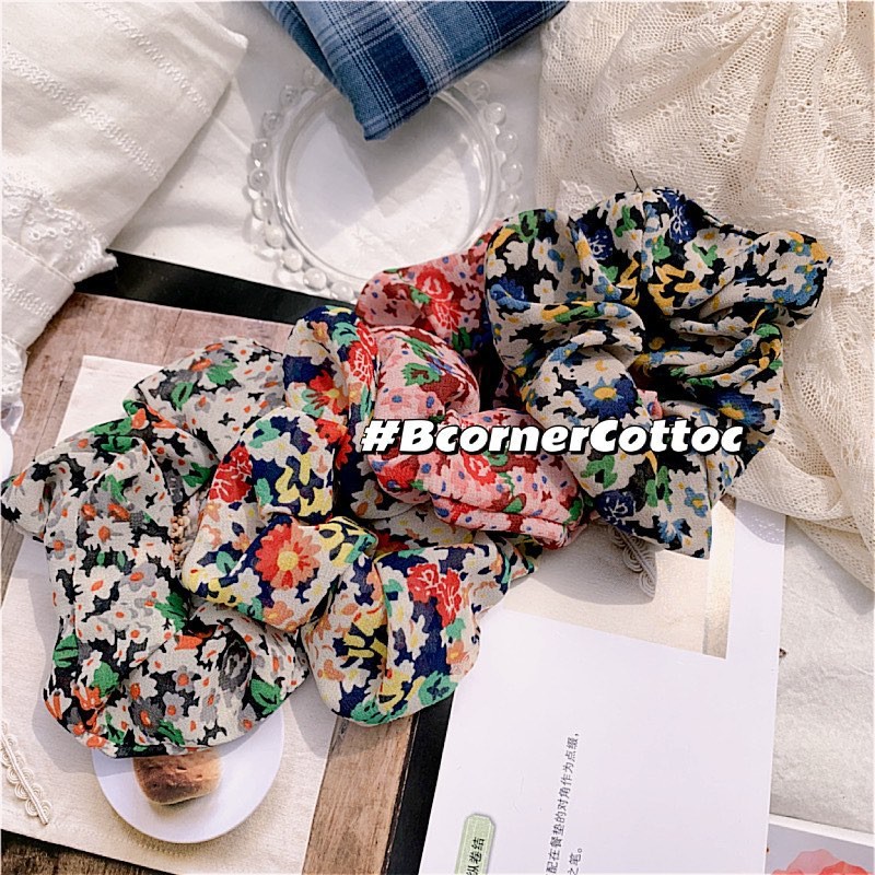 Cột Tóc Vải Nhiều Hoa - COT1097