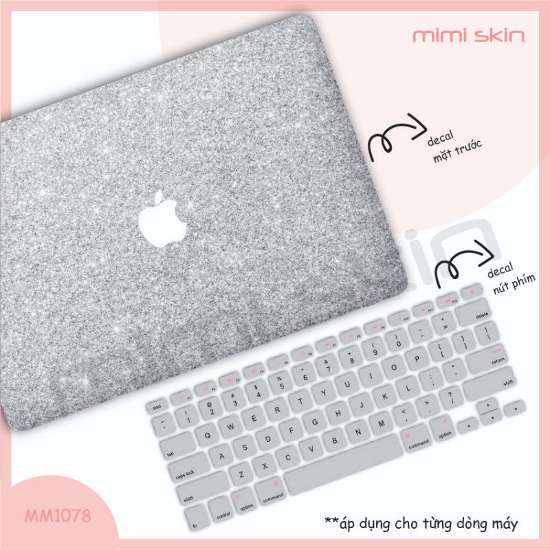 Dán bảo vệ laptop Marble cắt sẵn, chỉ việc tháo dán dành riêng cho từng loại laptop hiệu MIMISKIN