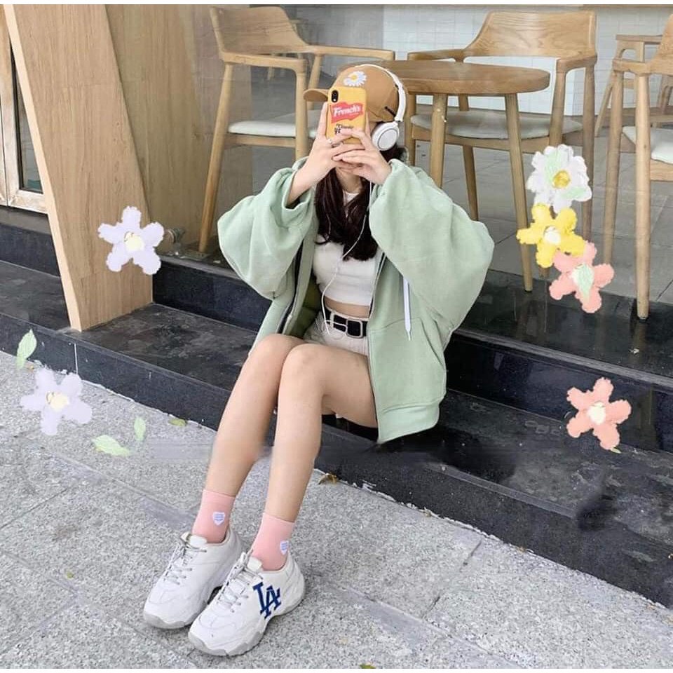 Áo nỉ trơn nữ basic trễ vai freesize form rộng, áo khoét vai 4 màu cá tính Hàn Quốc- Penny | BigBuy360 - bigbuy360.vn