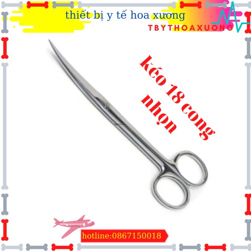 [FREESHIP] KÉO Y TẾ- KÉO CONG NHỌN 20 CM