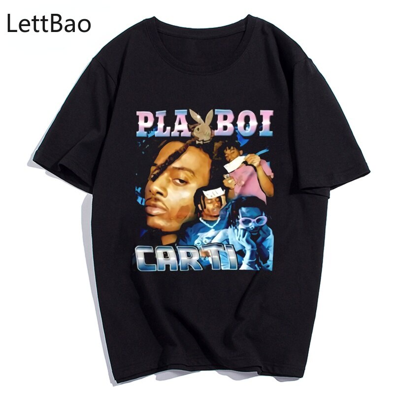 Áo Thun HYPEBEASTVintage 90s Style Playboi Carti, phù hợp cho hàng ngày