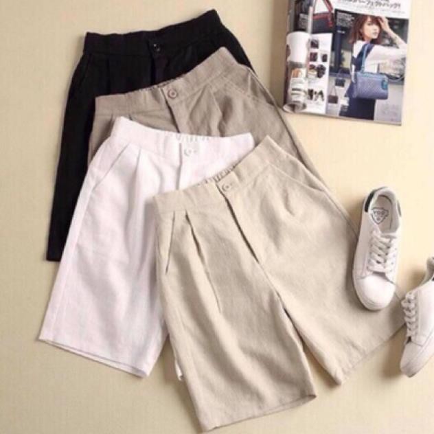 Quần đũi nhật lửng ống rộng thoải mái