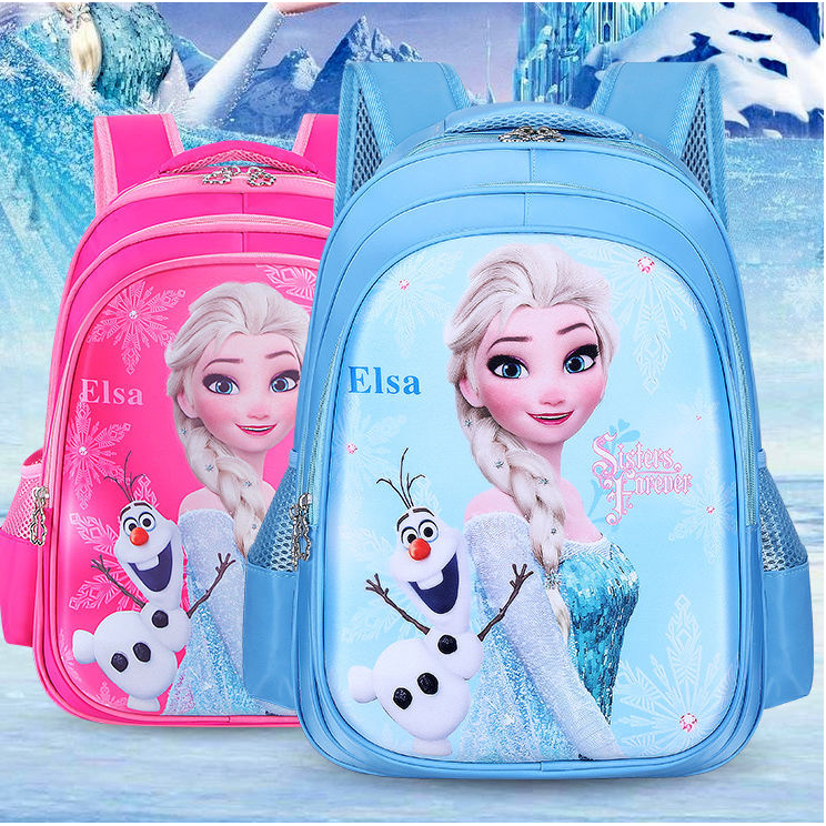 Disney Balo Đi Học In Hình Công Chúa Elsa Anna Trong Phim Frozen 2 Cho Bé Mẫu Giáo