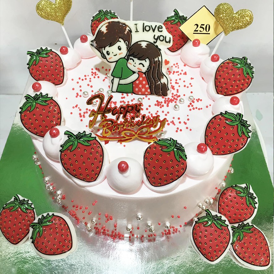 Khuôn Socola In Hình Dâu Tây CI09 - Đồng Tiến Việt Nam