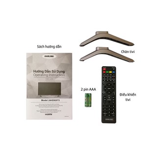 Tivi Led Darling 24 inch HD 24HD930T2 24HD920T2 HDMI, VGA, AV, DVB-T2, Tivi Giá Rẻ - Hàng Chính Hãng