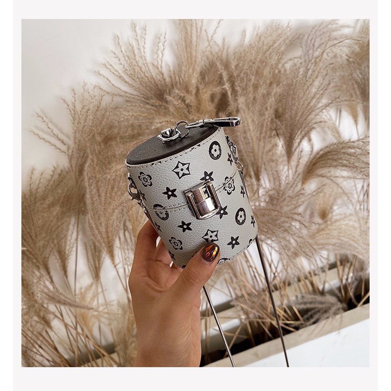 Túi đeo chéo dạng ống tròn thời trang sành điệu cho nữ