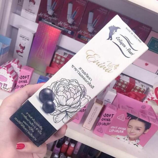 SỮA TẮM TRẮNG ENINA NGỌC TRAI ĐEN CHÍNH HÃNG THÁI LAN ➖