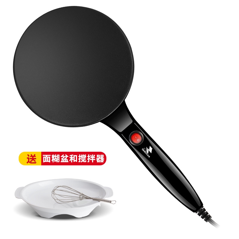 Máy làm Pizza lò xo bánh pan mùa xuân cuộn da đa chức năng hộ gia đình pancake pan pancake pan điện nướng chảo quà tặng