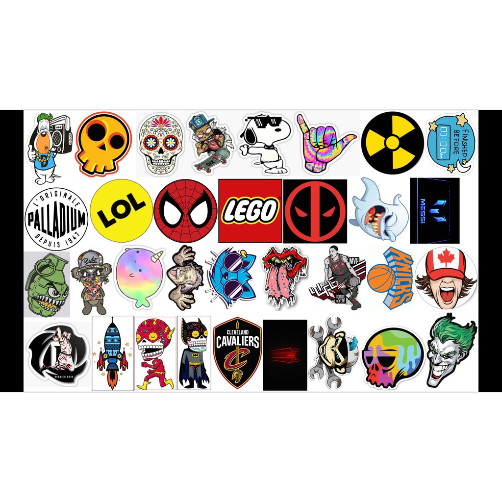 STICKER dán Vali, xe, barber shop, Mũ bảo hiểm , macbook, đàn, tường... Nhập mã GIẢM GIÁ 15k khi mua từ 3 set
