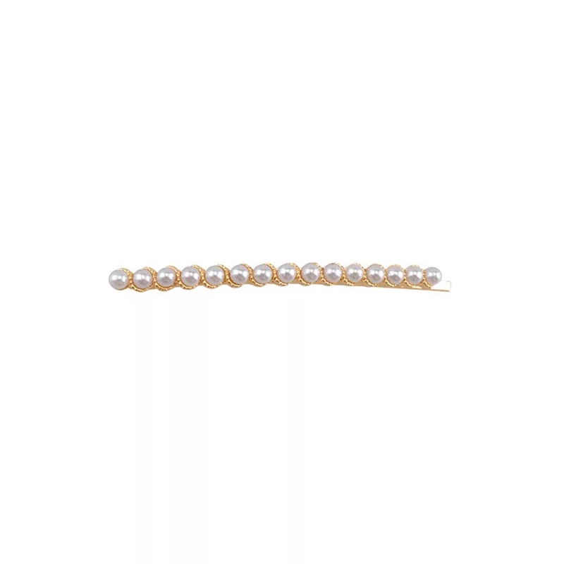 Kẹp Tóc Đính Hạt Ngọc Trai Hình Trái Tim Xinh Xắn Cho Nữ