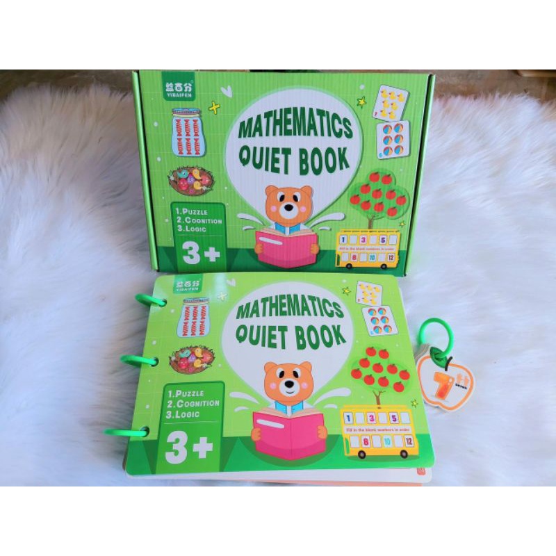 Học liệu Montessori, học liệu bóc dán toán học