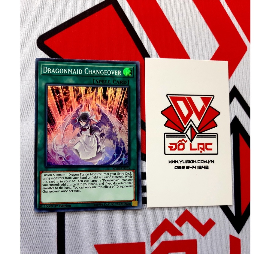 Thẻ Bài Yugioh Spell Dragonmaid Changeover - MYFI-EN025 - Super Rare 1st Edition