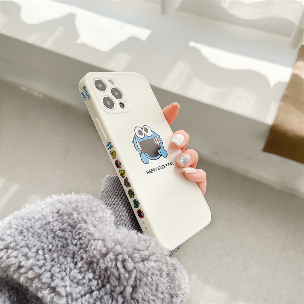 Ốp Điện Thoại Dẻo Họa Tiết Sesame Street Dễ Thương Cho Xiaomi Redmi 9 Note 9s Note 9 Pro Max