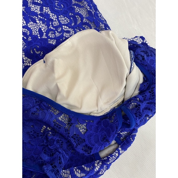 Đầm ren dáng dài có lót hàng xuất  - Thanh lý vnxk