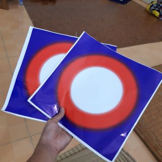 Decal Dán chóa đèn titan cho wave  a