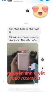 Narciso trắng chuẩn au. Fullbox 100ml.