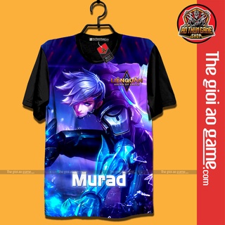 Áo liên quân Murad Đặc Dị rmới (3D Đen) (Shop AoThunGameVn)