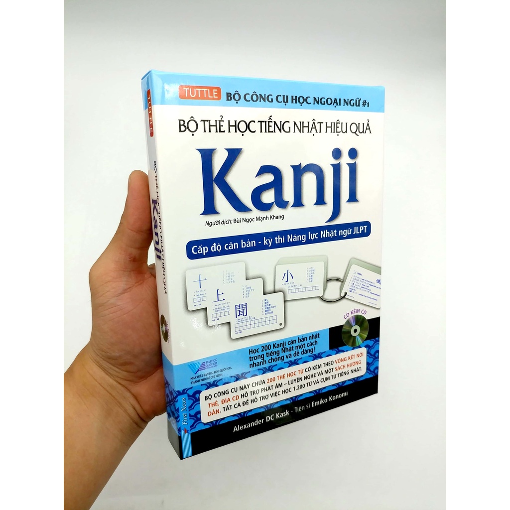 Sách Bộ Thẻ Học Tiếng Nhật Hiệu Quả Kanji