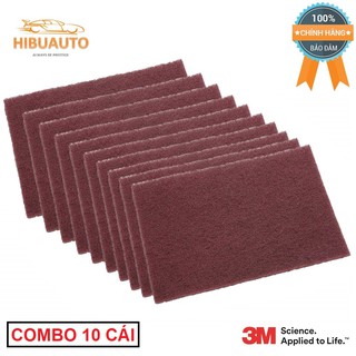Combo 10 Miếng Nhám Scotch Brite 3M 07447