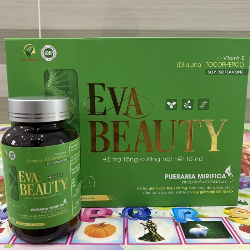 Viên uống Eva Beauty 60 Viên tăng cường sinh lý nữ