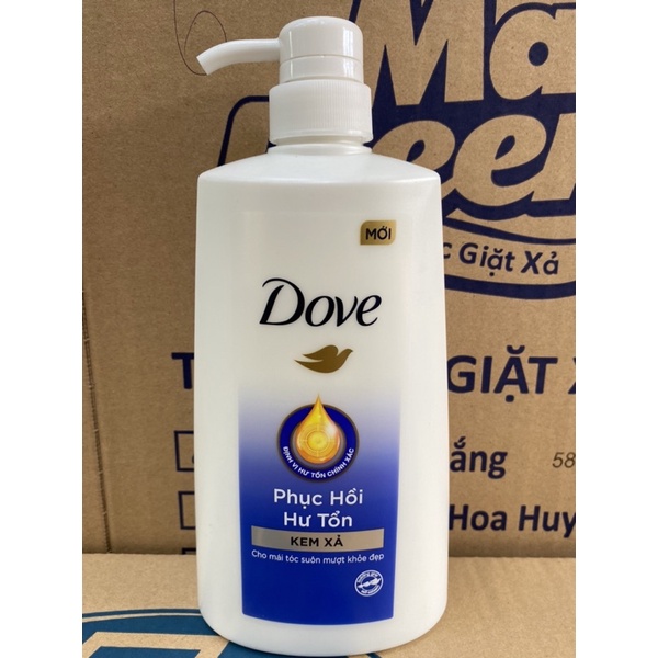 Dầu Xả DOVE Phục Hồi Hư Tổn 610g