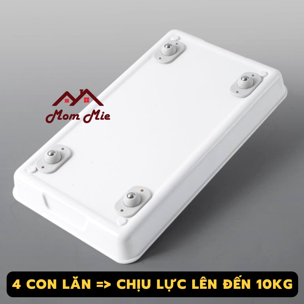 [MỚI] Vỉ 4 con lăn kèm miếng dán 2 mặt, dán thùng rác và các vật dụng, siêu bền, chịu lực tốt - J242