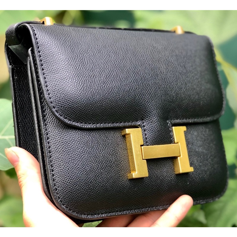 Túi xách nữ túi Hm khoá chữ H sz 19 chuẩn super