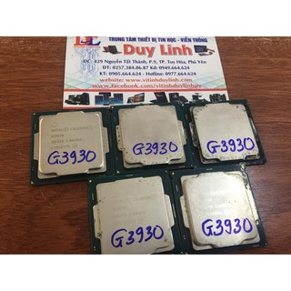 CPU intel G3930 socket 1151 tặng keo tản nhiệt