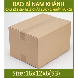 20 Hộp Carton 16x12x6(S3)