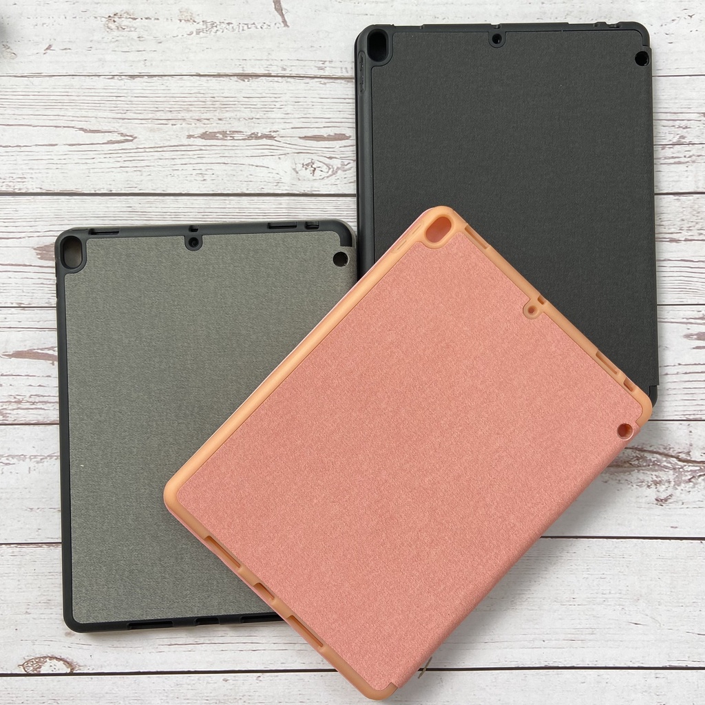 Bao da DUX DUCIS iPad Air 3/ Pro 10.5 inch  - Lưng TPU mềm, Có ngăn đựng bút - Đen