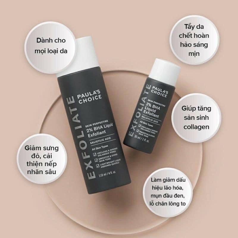Tẩy Da Chết Paula's Choice BHA 2% Liquid 30ml | BigBuy360 - bigbuy360.vn
