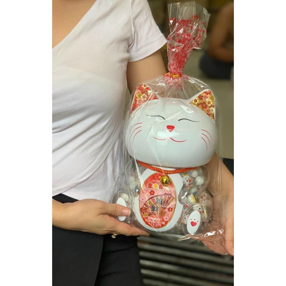 [Mã GROSALE2703 giảm 8% đơn 250K] [Qùa Tết] Hộp kẹo socola Mèo Thần Tài | BigBuy360 - bigbuy360.vn