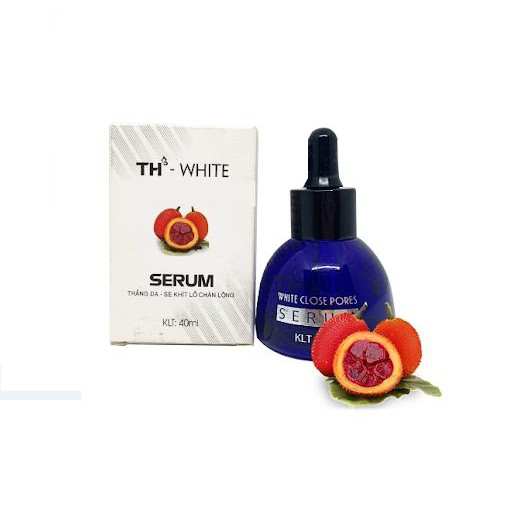 Serum trắng da se khít lỗ chân lông TH White White Close Pores 40ml