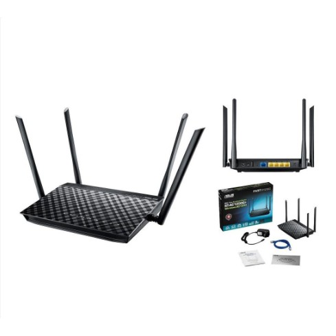 Bộ Phát Wifi Asus RT-AC58U Chuẩn AC1300 MU-MIMO, 2 băng tần (BH chính hãng 2/2023)