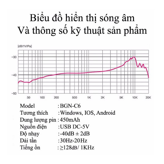 Micro Livestream C7 (Loại 1, đủ phụ kiện) Thu Âm Hát Karaoke Livestream 3 in 1