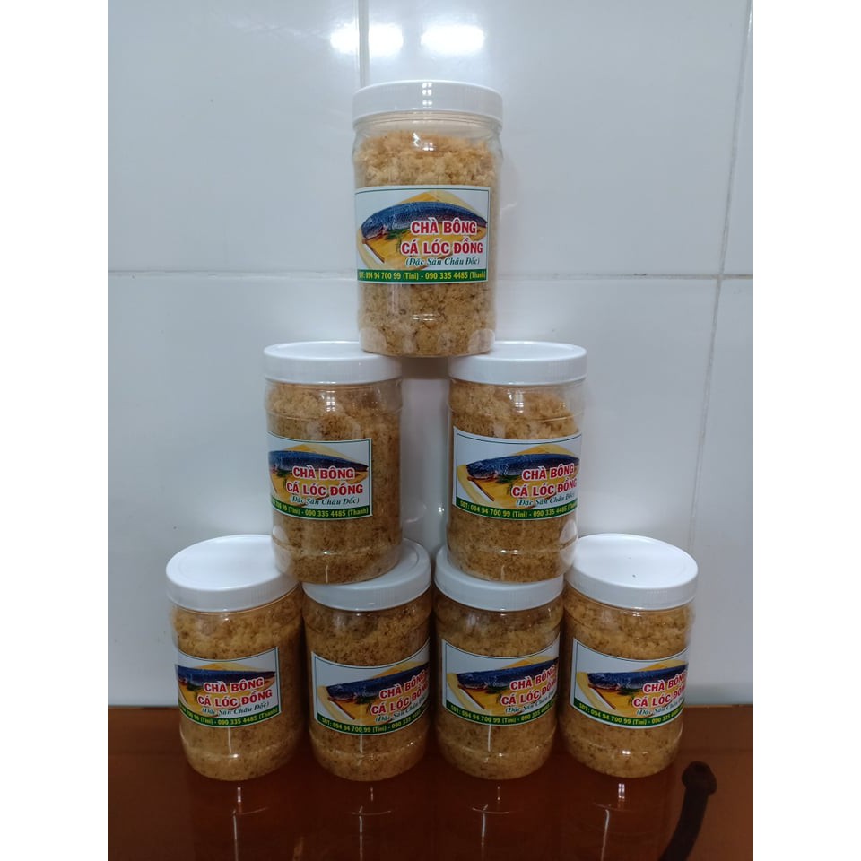 Chà Bông Cá Lóc Đặc Biệt 200G Đặc sản Châu Đốc ( Sale Chớp Nhoáng ) Puree Snakehead