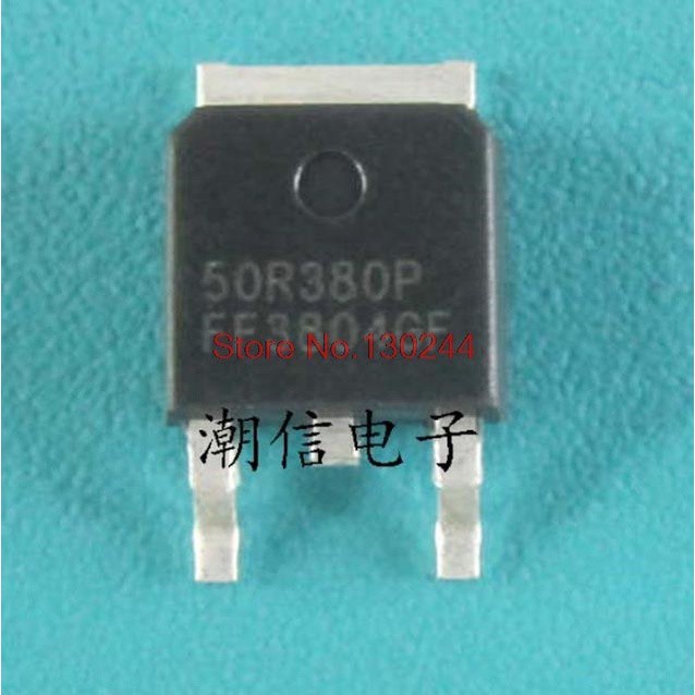 Set 10 Chip MOSFET 50R380P 50R380 TO-252 Chất Lượng Cao