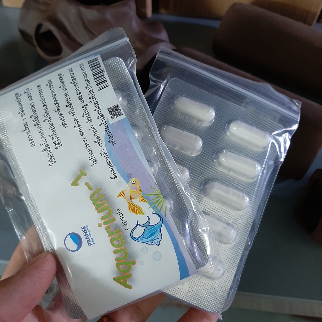 Chế Phẩm Trị Cá Tép Chết Lai Rai Aquarium-1 [ 1 viên]