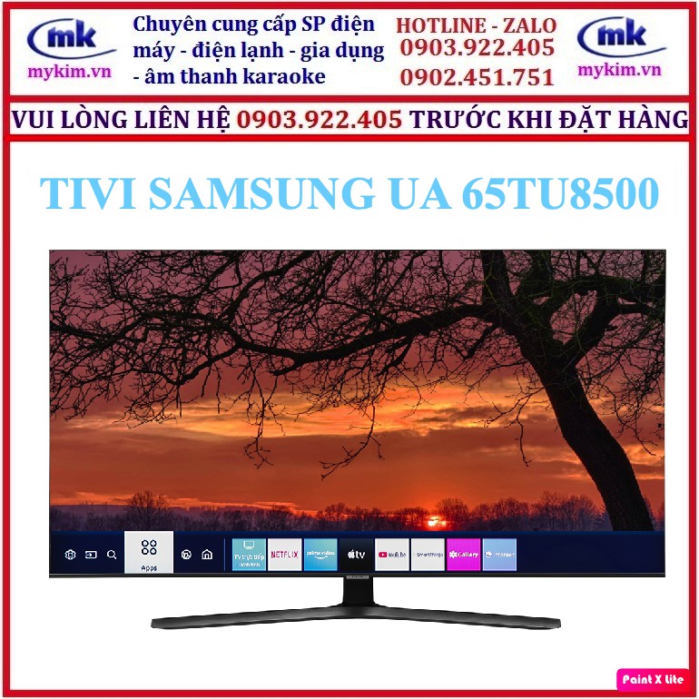 GIÁ BÁN SỐ LƯỢNG TỪ 05 CÁI : TIVI 65 INCHES SAMSUNG ỤA65TU8500 HÀNG CHÍNH HÃNG MỚI 100% | BigBuy360 - bigbuy360.vn
